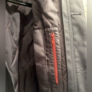 Sanyo Men's XL Black Car Coat